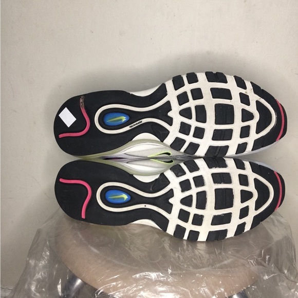 Nike Air Max 97 Pure Platinum Black White Mens Size 13 - Picture 5 of 7